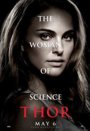 La chica de ciencia y tambien de Thor en la tierra