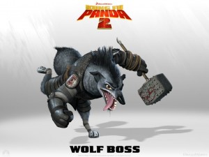El Jefe Lobo en Kung Fu Panda 2