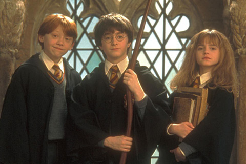 Harry Ron Hermione Harry Potter