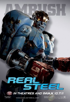 gigantes de acero ambush robots
