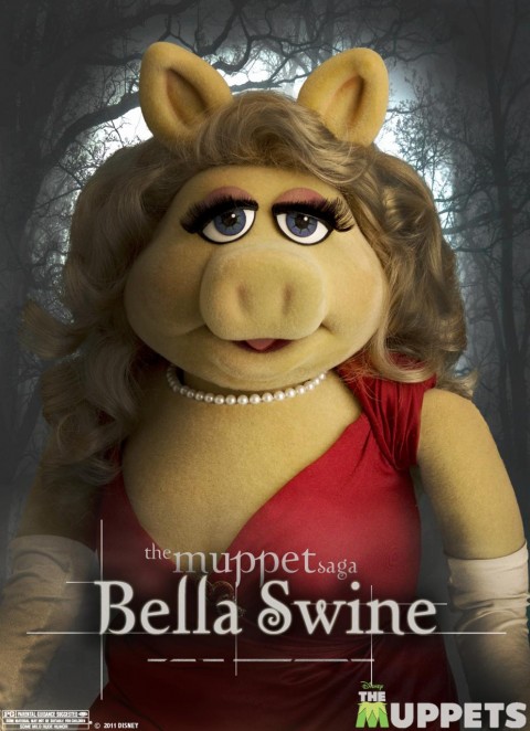 muppets crepusculo bella swine