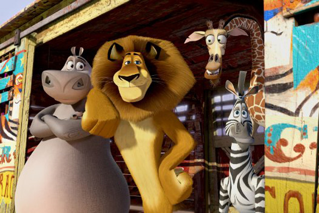 madagascar fugitivos alex marty melman gloria