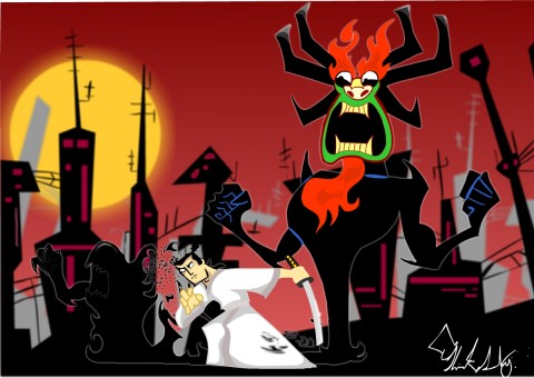 samurai jack aku pelicula