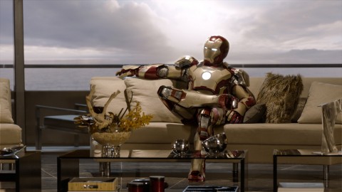 iron man 3 relajado
