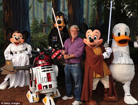 george lucas mickey mouse disney