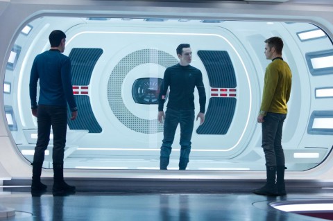 star trek into darkness chris pine zachary quinto benedict cumberbatch