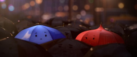 blue umbrella pixar