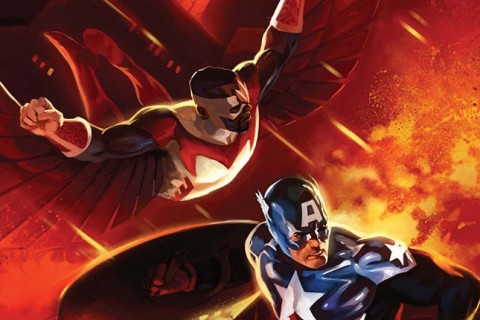 capitan america 2 halcon