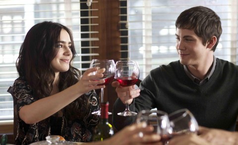 lily collins logan lerman wirters