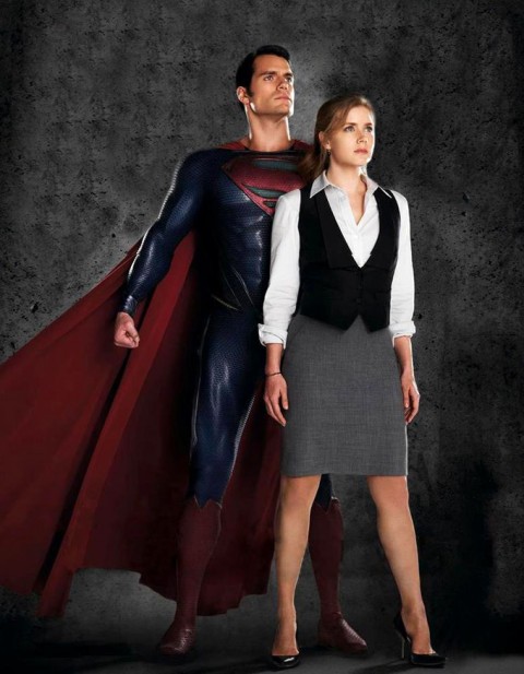 superman y lois lane hombre de acero
