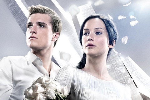 peeta katniss hutcherson lawrence en llamas