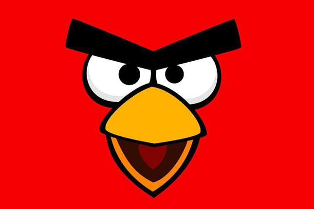 angry birds cara roja