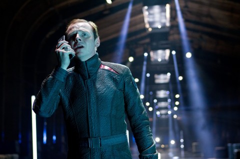 scotty simon pegg star trek en la oscuridad