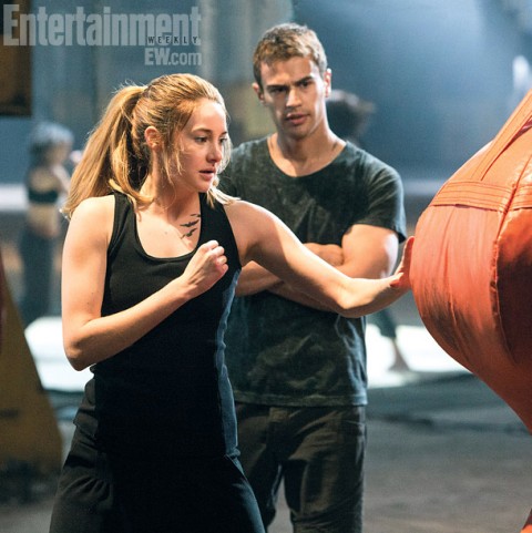 shailene woodley theo james divergente