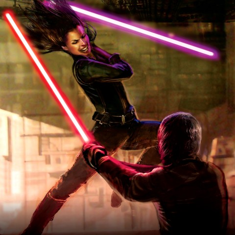 star wars episodio vii jaina y jacen solo