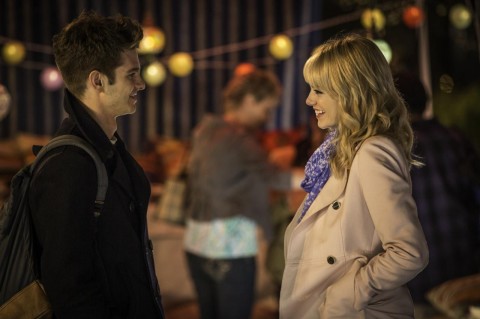 sorprendente hombre araña 2 peter parker y gwen stacy