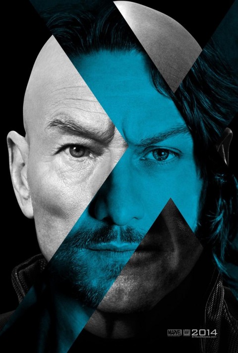 poster x men dias del futuro pasado xavier profesor x