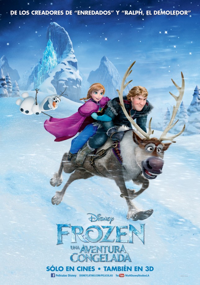 frozen aventura congelada poster