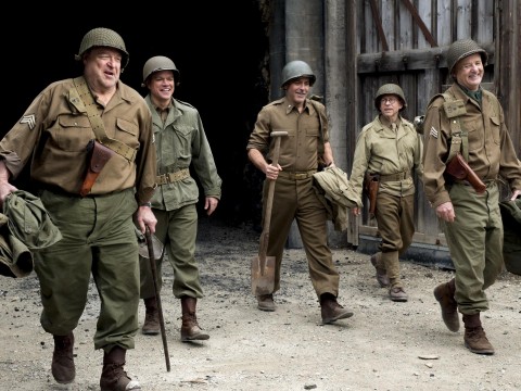 the monuments men george clooney bill murray john goodman