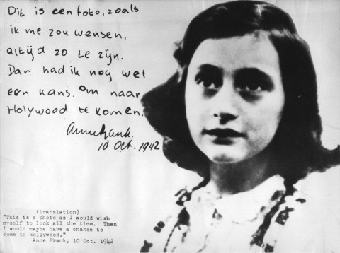 diario de ana frank autografiado