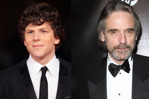 jesse eisenberg jeremy irons superman batman