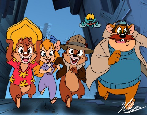 Chip y Dale Rescatadores
