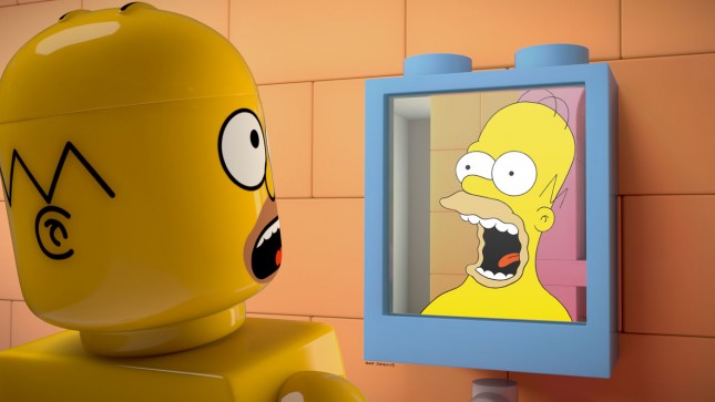 simpsons capitulo lego