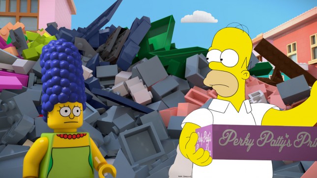 simpsons capitulo lego