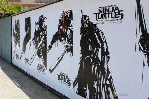 tortugas ninja arte urbano mike johnston