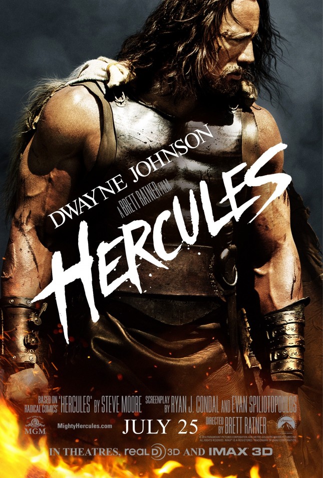 hercules dwayne johnson poster