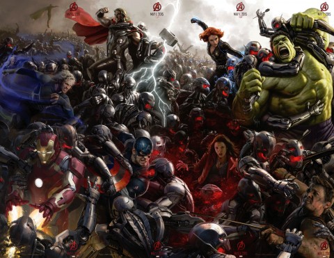 wallpaper epico avengers era de ultron
