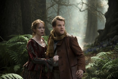 emily blunt james corden into the woods