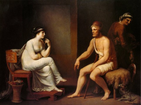 tischbein odiseo y penelope