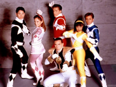 power rangers sin casco elenco