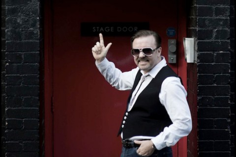 ricky gervais life on the road