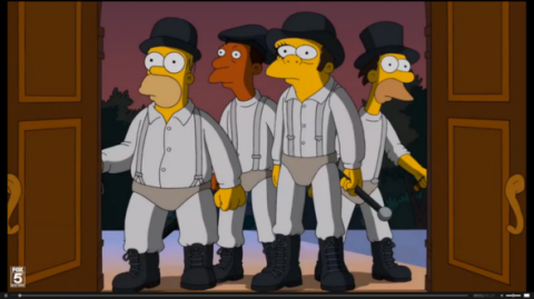 simpsons amarillo mecanico clockwork yellow