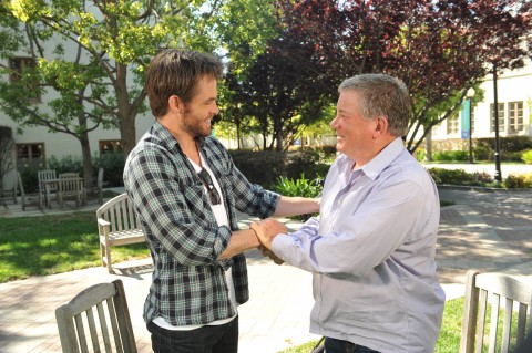 chris pine william shatner