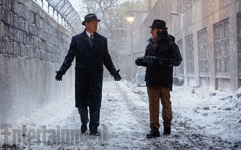 tom hanks steven spielberg set 2014