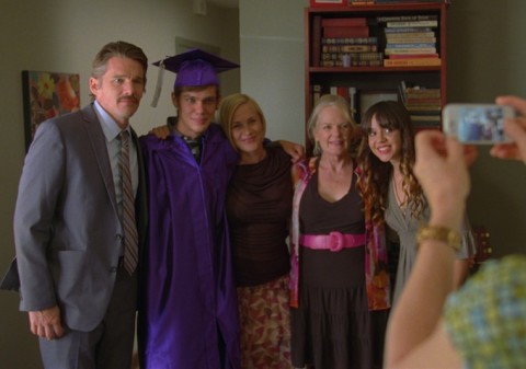 boyhood cast hawke coltrane arquette