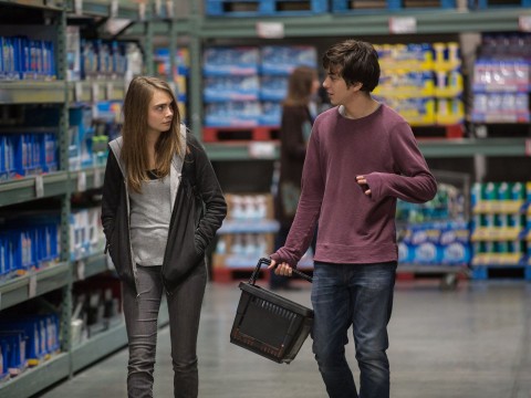 ciudades de papel pelicula nat wolff cara delevinge
