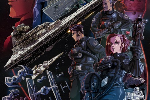 star wars tie fighter anime