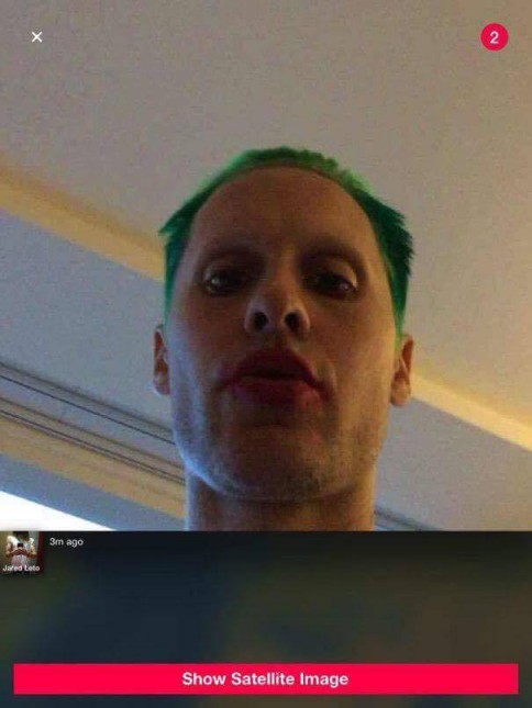 jared leto green hair suicide squad