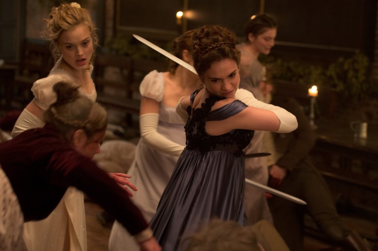 orgullo prejuicio zombies bella heathcote lily james