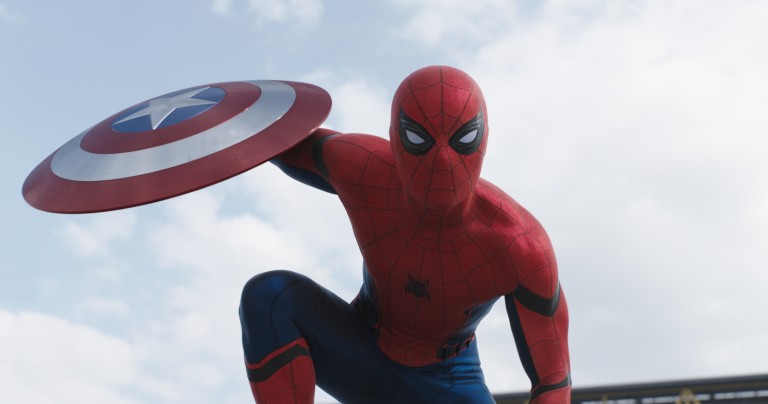 capitan america civil war spider-man hombre araña