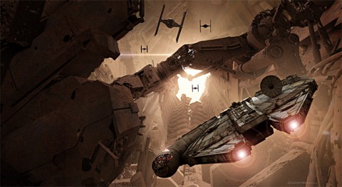 arte conceptual star wars despertar fuerza