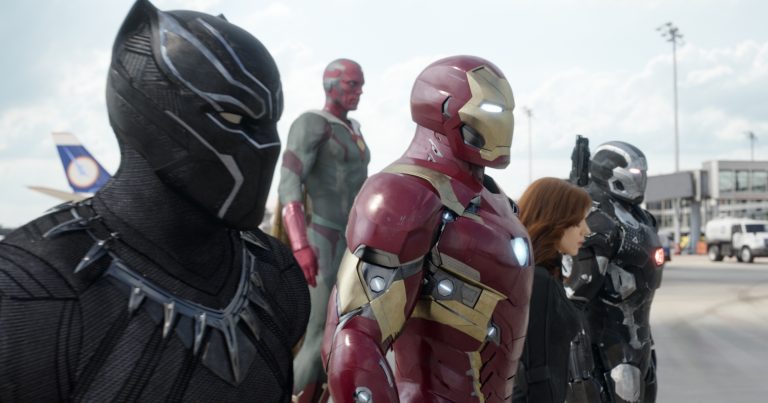 capitan america team iron man civil war