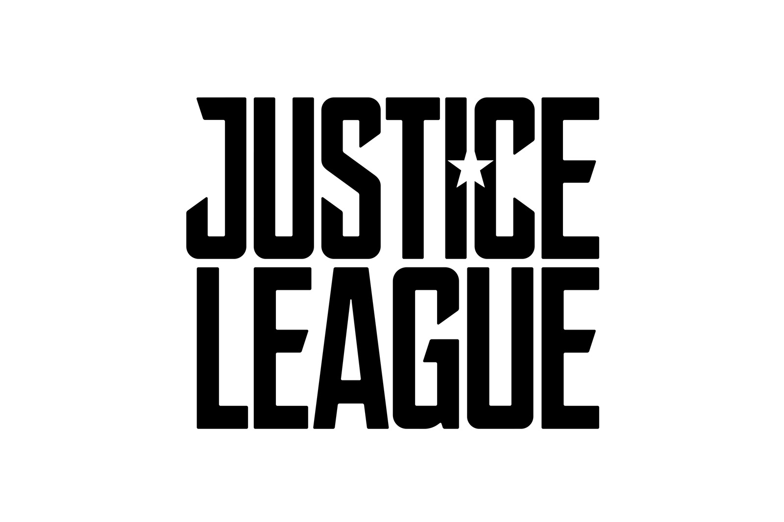 logo blanco liga de la justicia