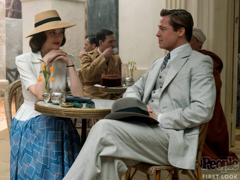 marion cotillard allied brad pitt