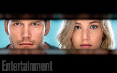 chris pratt jennifer lawrence passengers