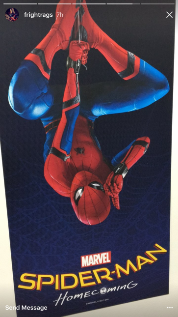 spider-man homecoming poster promo